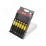 10225 Kit: screwdrivers; precision; Phillips,slot,Torx®; plastic box FXOcl55wO_rlrrIHC68D7Tarql7Ie4Du99e3mEPKNr0