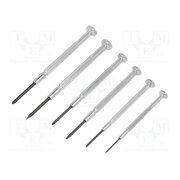 AV05010 Kit: screwdrivers; precision; Phillips,slot; 6pcs. dqhSddGsrc4RnEgCI6KGRUQoQ1N1wxvNNnszs5yUxI8