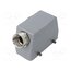 19082000 Enclosure for connectors: HDC; size H-B 16; for cable; angled 8G3rDja8Ibv4MrVpLa6QoG2vGofMFW1mkinV8yfFdJQ