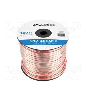 SC-2X15-10CC-1000-TR Wire: loudspeaker cable; 2x1.5mm2; stranded; CCA; transparent JyiPlcZkjMkgT3Q1gS5Wm5HJrfcxDDFaahQvipG1FW4