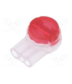 1024402 UR2 BOX Quick splice; Presslok; for cable; IDC; red; 19AWG÷26AWG; ways: 1 hqO_6ruUhPK-HwfXyIEfcU5CSHbiu2gKjklTckdrWFo