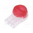 1024402 UR2 BOX Quick splice; Presslok; for cable; IDC; red; 19AWG÷26AWG; ways: 1 hqO_6ruUhPK-HwfXyIEfcU5CSHbiu2gKjklTckdrWFo