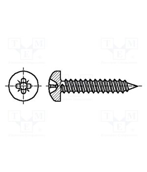 2097591 Screw; 2.2x13; Head: cheese head; Pozidriv; PZ1; steel; zinc 1KkecbhMJSLQJ4-Lu392_azo1Myq3VIZ-478tYmGkTQ