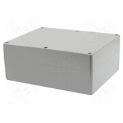 1554YAGY Enclosure: multipurpose; X: 240mm; Y: 300mm; Z: 120mm; 1554; ABS; grey 4bpdCLqMMVqyWsu64BSxWqoFFjZtPSOrTWF0ybtoxQM
