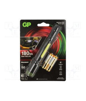 10752 Torch: LED; 30lm,150lm; Ø26x163mm; IPX4; DISCOVERY -cKpcD5oTpcJH9pfAx6g7-d2270z60Of8sz94VYHHO4