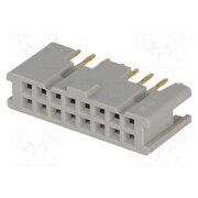 8516-4500PL Connector: IDC; socket; female; PIN: 16; straight; 3A; THT; 2.54mm bHU9_P2Slco8SP03u0ZWkzhYbXgB8Vp9VO6OogvLFsY