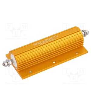 AHP100W-47RJ Resistor: wire-wound; with heatsink; 47Ω; 100W; ±5%; 50ppm/°C fQcNZ5r5wkITco6-pMilf_npOsgEgqOKHklfigYhvhM