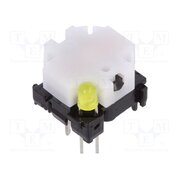 6425.4121 Switch: keypad; Pos: 2; SPST-NO; 0.1A/28VDC; white; LED; yellow; THT jf_9pzIBV5MUgBScxNMcotcBIA21vM_-T0bb9y87AuY