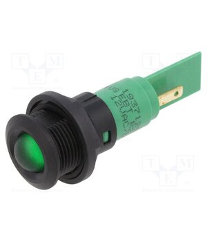 19371251 Indicator: LED; prominent; green; 12VDC; 12VAC; Ø16mm; IP67; plastic DyuJ1c0_Kf20EIkZ-oUblR1Hl1j3o85kvZOh94C86N8