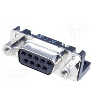 09661526613 Connector: D-Sub; PIN: 9; socket; female; on PCBs; angled 90°; THT wjBMIsr7GdUIJdAXerbGDmlN-Sw19xy38u2BC4Ryl6w