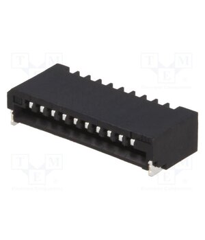 10FMN-SMT-A-TF (LF)(SN) Connector: FFC/FPC; SMT; 50V; 0.5A; PIN: 10; 1mm; horizontal; Non-ZIF VOcPzHfTqBwml6YfCOgQvXl3RxiVQ2K9tN4Uz7KFOKU