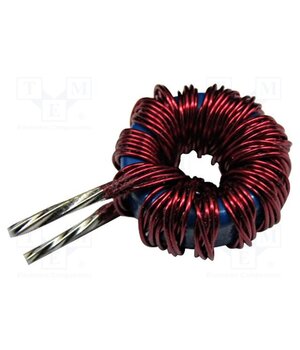 DTMSS-12.5/0.010/6.0-V Inductor: wire; THT; 10uH; 6A; 13.9mΩ; Inductor: toroidal; Ø: 16.5mm 5Wvr5zTT-CrzMEv1-Ee0ZlQSppN8uAgR2WoJ9sXhlOk