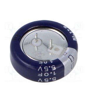 KR-5R5C105H-R Supercapacitor; THT; 1F; 5.5VDC; -20÷80%; Ø21.5x7.1mm; Pitch: 5mm Drgi_h2ebIKh4cKYwGluJHJd-fQ0aX4vjVBg68bS9Ck