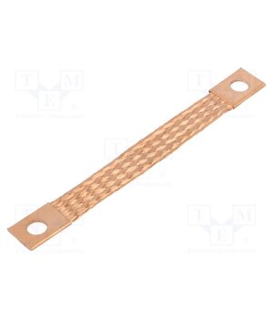 60115 Braids; earthing tape; 16mm2; Ø1: 9mm; Ø2: 9mm; 120A; L: 0.13m uMLNxSMyMve8-yJTTMw6-C00jumASduIOkuWcCtXaKw