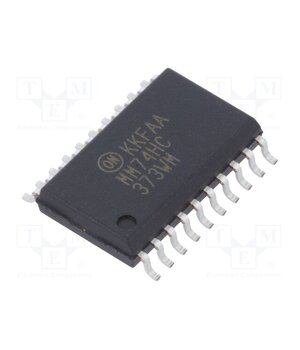 MM74HC373WM IC: digital; D latch; Ch: 8; CMOS; 2÷6VDC; SMD; SO20-W; HC; -40÷85°C CJjlfJEga3NrMNcIfTBhp2BxrGJcL6gZV8q0W3iNjnE