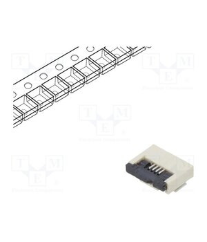 DS1020-11-4VBT1-R Connector: FFC/FPC; tinned; SMT; 500mA; 50V; PIN: 4; Contacts: copper t4iDv_xA1XA-nvT0t33c4xE9FURZG_T37M0zIxyGFiw