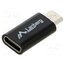 AD-UC-UM-01 Adapter; OTG,USB 2.0; USB B micro plug,USB C socket; ABS tQHwv56zLTGqTmGpdrnGOgyYcebY-thmQwV0LiVUeLk