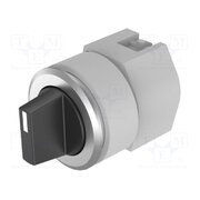 704.413.018 Switch: rotary; 30mm; Stabl.pos: 1; black/silver; none; IP65; 04 r1KJEy2r94j8CN5n6_wbN7kJDUfMd0bovFwAqN2nQSY