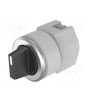 704.413.018 Switch: rotary; 30mm; Stabl.pos: 1; black/silver; none; IP65; 04 r1KJEy2r94j8CN5n6_wbN7kJDUfMd0bovFwAqN2nQSY