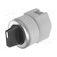 704.413.018 Switch: rotary; 30mm; Stabl.pos: 1; black/silver; none; IP65; 04 r1KJEy2r94j8CN5n6_wbN7kJDUfMd0bovFwAqN2nQSY