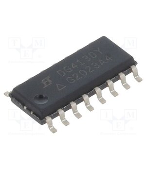 DG413DY-E3 IC: analog switch; SPST-NO/NC; Ch: 4; SO16; 7÷22V,13÷44V; tube f9766j_5QvkH2sqJpJReJ8Pylu-BzIO-5RW8bMtenrY
