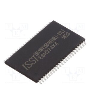 IS61WV25616EDBLL-8TLI IC: SRAM memory; 4MbSRAM; 256kx16bit; 3.3V; 8ns; TSOP44 II vRKNB-mpSxNhXYcwxT6ccwCtQEIQPAmheCrb1McU9d4