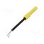 ZPK 8066 NI / GE Measuring tip; 1A; yellow; Socket size: 4mm; Insulation: polyamide 21o3RrC06fgPMVLBYJJovE_OnOj_s1FkIOi7fZGw3Vc