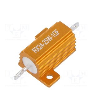 AHP25W-1RF Resistor: wire-wound; with heatsink; 1Ω; 25W; ±1%; 50ppm/°C; 18.6mm Lea7njxka3G8Pr4q48_7hSoT3OYalTj1gl4k3LBvEjw
