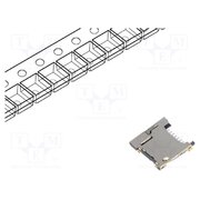 MEM2090-00-145-00-A Connector: for cards; microSD; push-push; SMT; gold flash; PIN: 8 gbQCN-P2BUbMhtRKVt2laOxARh08RMcqLBw0r_hkCvM