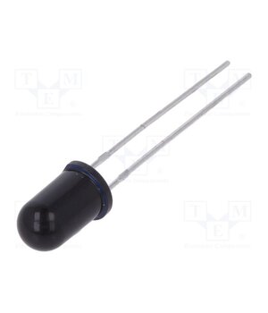 QSD2030F Photodiode; 5mm; THT; 880nm; 700÷1100nm; 20°; 1.3V; convex; black FVgQShg12PrrjIK-5yXj6zFzazBHSQwW_p-cSuuXdIk