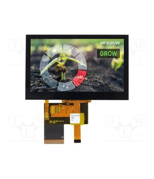 NHD-4.3-480272EF-ASXP-CTP Display: TFT; 4.3"; 480x272; Illumin: LED; Dim: 105.5x67.2x4.65mm wJpxjXlyOlCtMNOGMb0Azy3_9YJk2LDNpZUfymicVJE