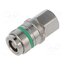 10 267 1200 Quick connection coupling; 20bar; G 1/4"; -15÷100°C; NBR; DN 4 gXzc3pxGseN1fLOMZQXY__fUleizp36ntuECGgN-qJc