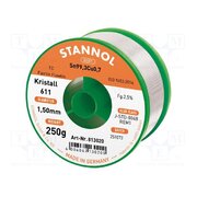 813020 Tin; lead free; Sn99,3Cu0,7; 1.5mm; 250g; reel; 2.5%; Flux: SW26 Gh27bxvwLoDRohjQ_Sqv8FileW42NWCedDqXE7xOwWI