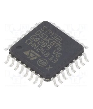 STM32L051K8T6 IC: STM32 ARM microcontroller; 32MHz; LQFP32; 1.65÷3.6VDC MHuEFx91blr6gNrUdauvGs3RioEMfisGSPf3kI01M8A