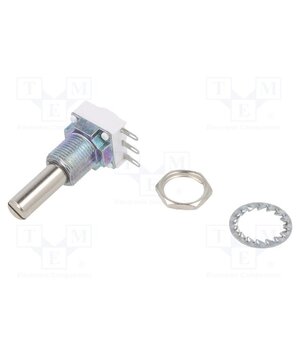 P11S1V0FLSY00102KA Potentiometer: shaft; single turn; 1kΩ; 1W; ±10%; 6mm; linear YS3rmXxDmTgQcXJeD5_TAvnL-h1TVW5hNON1MXZzbnY