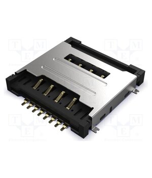 SIM6050-8-0-30-00-A Connector: for cards; Mini SIM; double,push-pull; SMT; gold flash GQ0oRd1sp8NJUf2n_yblCBaTwbNJ9WYyNs0CFsgvlvQ