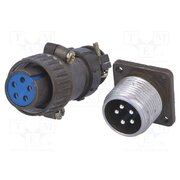 DS1110-08-05LYP Connector: circular; socket,plug; DS1110-08; male,female; PIN: 5 tSjejM09CsfRxOIZv811Fz6rm6E_Gu1lcCZzPcMp2kk