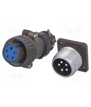 DS1110-08-05LYP Connector: circular; socket,plug; DS1110-08; male,female; PIN: 5 tSjejM09CsfRxOIZv811Fz6rm6E_Gu1lcCZzPcMp2kk