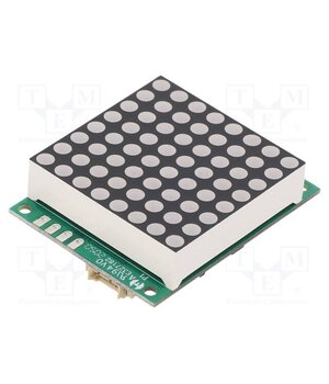 LDM-13688NI-UR Display: LED; matrix; 8x8; red; 5000ucd; 41x32x12.55mm; 1.8÷2V; 30mW oiHvrm8i0jJjFfgswIozoDIGCzTnIZEl_v8B_BCvO3I