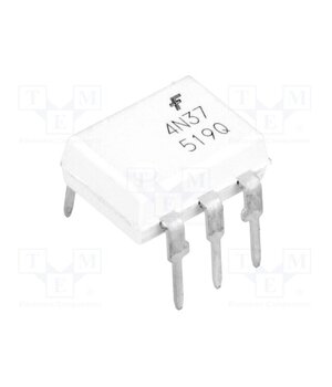4N37M Optocoupler; THT; Ch: 1; OUT: transistor; Uinsul: 7.5kV; Uce: 30V Zl9X5KHt1qPRwhginkTtLMfifyibLSTdXVLX2PnQep0