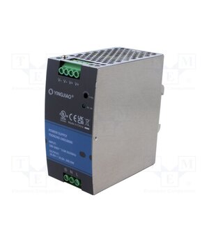 YSDN240-24010000 Power supply: switching; for DIN rail; 240W; 24VDC; 10A; OUT: 1 aIS12CIUhHz6Pe9-vLmVNE6e9CemJk-ORCw16PBpOGc