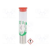 B12PW15-26100-6R103 Tin; lead free; Sn99,3Cu0,7; 1mm; 10g; phial; 220°C; Flux: SW26 TzrhRf9v0o7nUzZnd97pUWvPvWQ6ggWqSO6cckQShp0