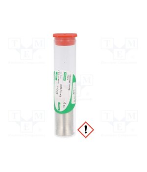 B12PW15-26100-6R103 Tin; lead free; Sn99,3Cu0,7; 1mm; 10g; phial; 220°C; Flux: SW26 TzrhRf9v0o7nUzZnd97pUWvPvWQ6ggWqSO6cckQShp0