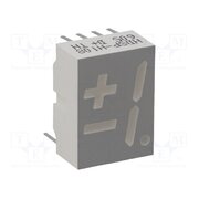 HDSP-H108 Display: LED; 7-segment; 14.2mm; 0.56"; No.char: 1; red; 0.4÷4.2mcd OBKxzty21b0tKZkgbycLYzVh8jGi8jPyUED0jjdJQVE