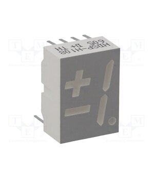 HDSP-H108 Display: LED; 7-segment; 14.2mm; 0.56"; No.char: 1; red; 0.4÷4.2mcd OBKxzty21b0tKZkgbycLYzVh8jGi8jPyUED0jjdJQVE