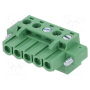 2EDGKFM-5.0-05P-14-00AH Connector: pluggable terminal block; plug; female; 2EDGKFM; 20A EEatMiUmyJEovCvbmJemwrZGt86u09QYlEwq4X989J8