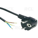 CABLE 250V AC 10A  3x0.75mm², 10A, 1.5m
