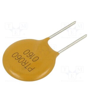 PTR060V0160-BK Fuse: PTC polymer; 1.6A; Imax: 40A; THT; PTR060V; bag Sw9gu3NVpilQN7l2rUdiS3koFaDDcSbX2FSb7qpvdIA
