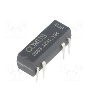 3563.1231.124 Relay: reed switch; SPDT; Ucoil: 12VDC; 400mA; max.100VDC; 5W; THT -YGcpgMYTSJgNzIsD5n6M4aP-4bXE8UQfQGXMKIMuSo