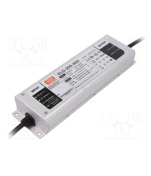 ELG-200-36A Power supply: switching; LED; 200W; 36VDC; 2.78÷5.55A; 100÷305VAC QCPwQzFl-SWoEGLRdkn8x8h3Z1Rggj-2782mgJPlqZE